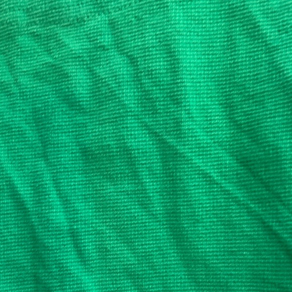 Mecca Green Polo Shirt with Blue Collar - Picture 6 of 10